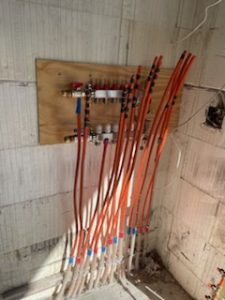 Gas Pipe installation